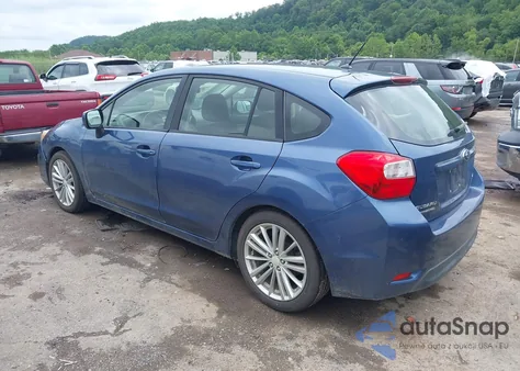 2013 Subaru Impreza 2.0I Premium from USA, damaged, VIN JF1GPAD66DH853692
